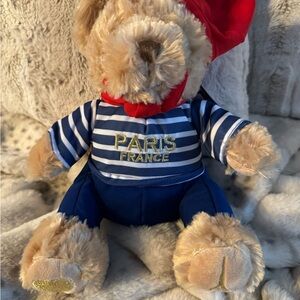 Paris, France Plush Bear – Kell Toys – Souvenir Collectible